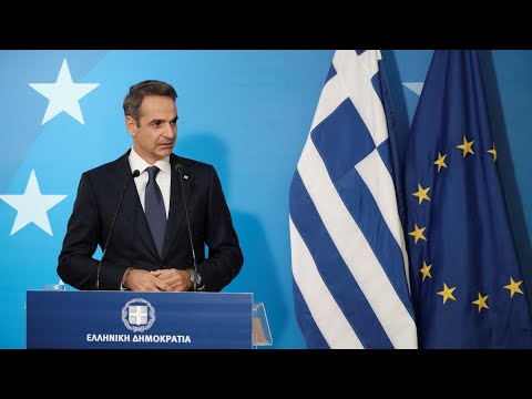 Συνέντευξη Τύπου του Πρωθυπουργού Κυριάκου Μητσοτάκη μετά το πέρας των εργασιών της Συνόδου Κορυφής