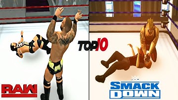 WR3D 2K20:Raw+Friday Night Smackdown Top 10 Moments