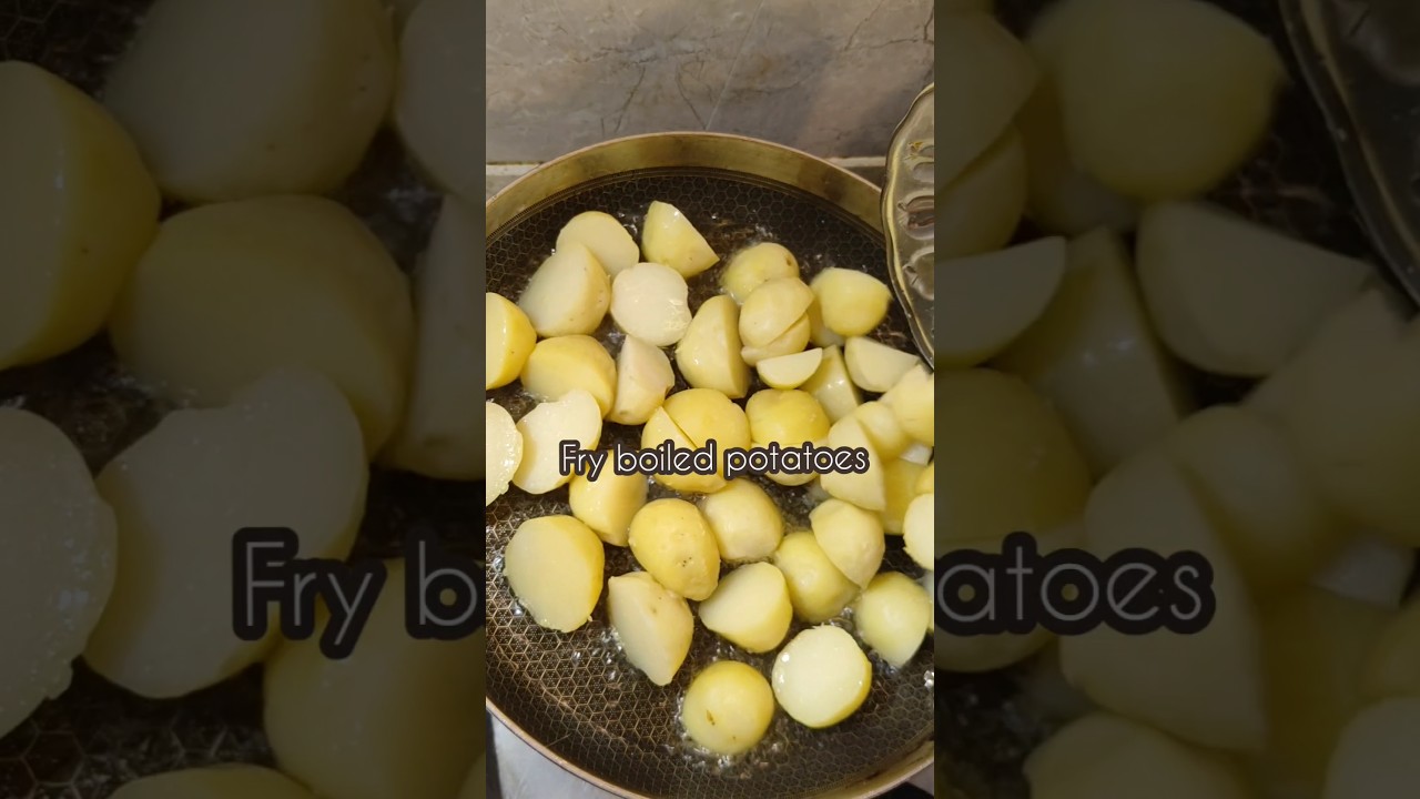 Easy potato chaat recipe❤️ 