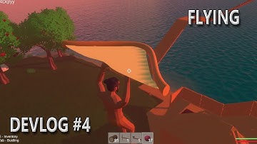 I Added Flying To My Game - "Deserted Island" : Devlog #4