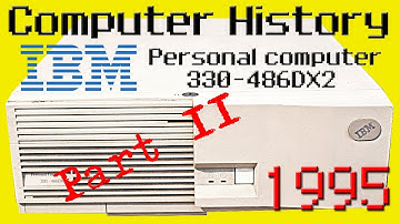 [Computer History EP.1] IBM Personal Computer 330-486DX2 Part II (ENG- SUB ITA)