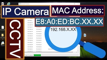 IP address from a MAC address ! CCTV DVR NVR IP Camera , Easy way to find any device IP address