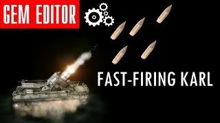 Fast Firing Karl Mortar! : Men of War Assault Squad 2 GEM Editor Tutorial