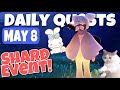 Cinnamaroll event quest candles cakes and shard event  daylight prairie nastymold may 8