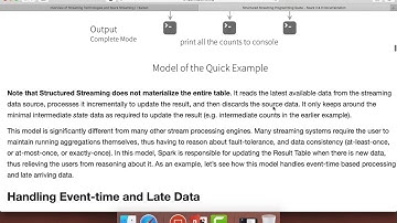 Spark Structured Streaming - Review of Output Modes and Sinks (External Storage)