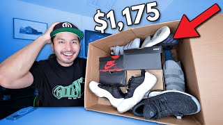 THIS MYSTERY BOX WAS PACKED WITH SNEAKERS! ($1175)