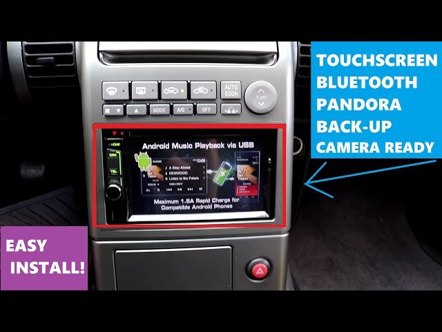 How To Install A Touchscreen Car Radio with Bluetooth 