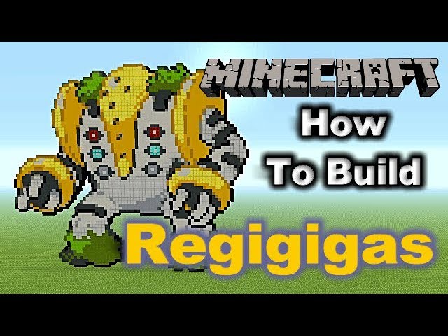 Minecraft Regigigas Build Schematic - Pokemon 