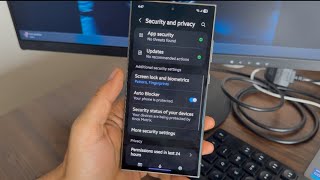 Your Samsung galaxy  is at risk enable this option.