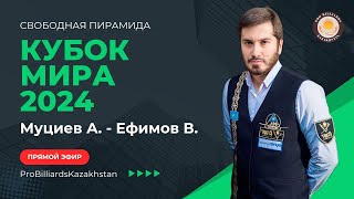 Муциев А. - Ефимов В. | Кубок Мира 2024 | Свободная пирамида |
