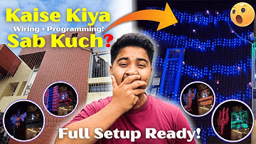 Pixel LED Se Ghar Ko Kaise Sajayein | Diwali Decoration 🪔 | Whatsapp 7407121864 #diwalidecoration