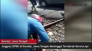 Anggota DPRD Kendal Tewas Tertabrak Kereta Api