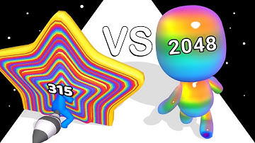 Man Runner 2048 VS Layer Man: ASMR Gameplay (New Updated)