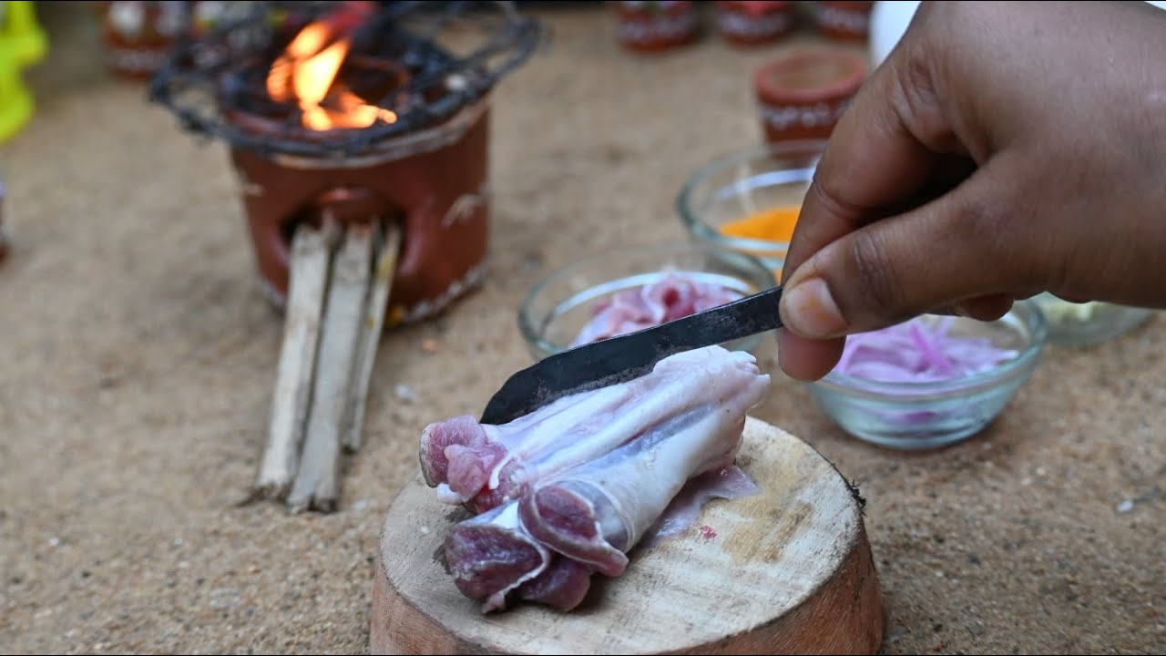 Mini Mutton recipe | mini Mutton Roast | mini cooking yummy 😋