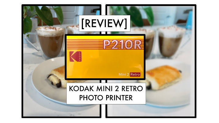 Kodak mini 2 instant printer review