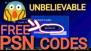 HOW TO GET *UNLIMITED* PSN CODES FOR *FREE*!! UNBELIEVABLE!! | FIFA 18 GIVEAWAY!
