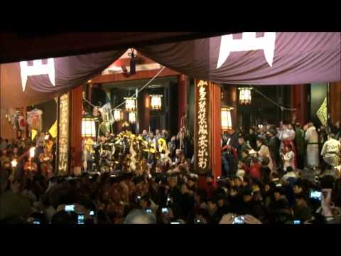 平成24年 三社祭七百年祭　堂上げ