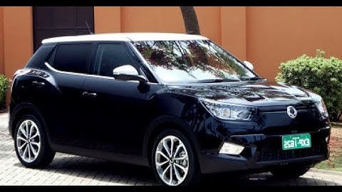 To change the cabin air filter in a SsangYong Tivoli,2018