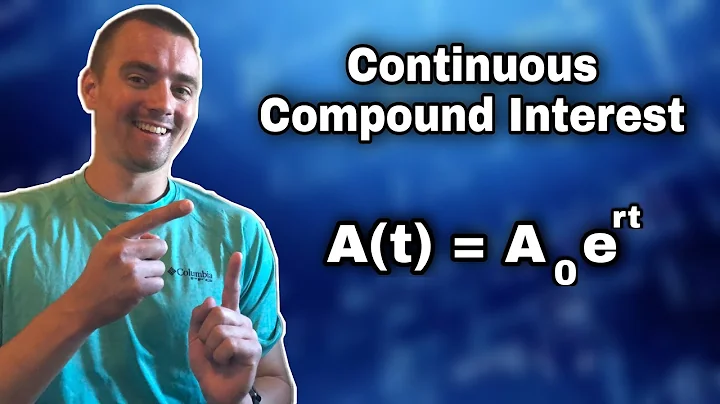 How to Solve for Time in Continuous Compound Interest Formula | Jake’s Math Lessons