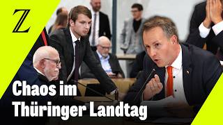 Thumbnail for Krise im Thüringer Landtag: "Was Sie hier treiben, ist Machtergreifung"