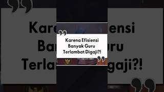 MBG Membuat Banyak Gaji Guru Tidak Cair?! #guru #viral #mbg #politik #politikindonesia #ekonomi