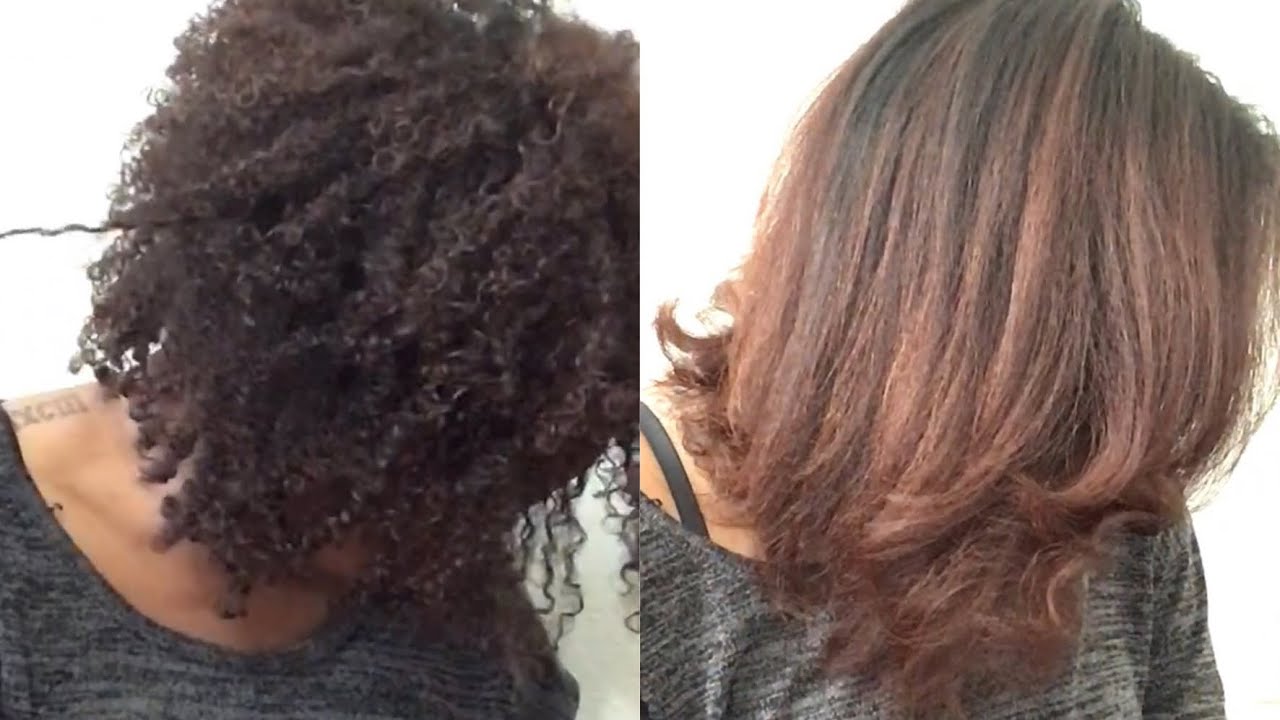 Silk press with silk elements!!