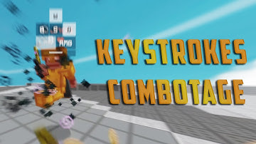Hypixel UHC Duels: Keystrokes Combotage