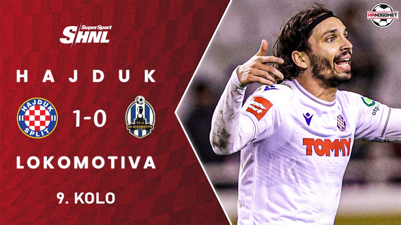 HNK Hrvatski Nogometni Klub Hajduk Split 1-0 NK Lokomotiva Zagreb ::  Resumos :: Vídeos 