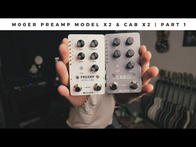 MOOER PREAMP Model X2 & CAB X2 | Part 1: The first impressions ...