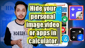How to Hide my personal image,video or apps | HideX calculator app | RK info tech