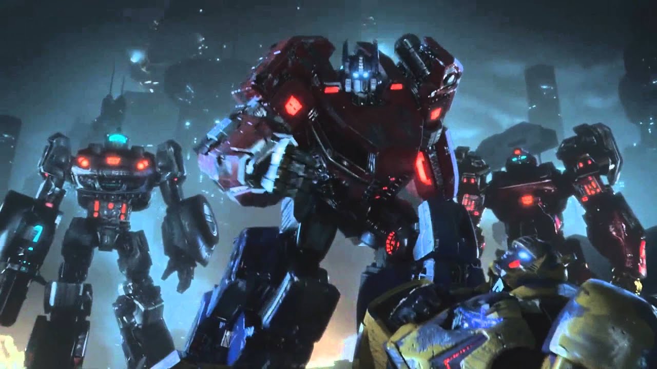 Transformers Fall of Cybertron Trailer backwards - YouTube
