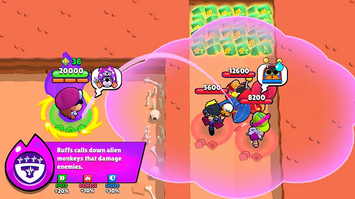 RUFFS'S CRAZY HYPERCHARGE = DESTROYS ALL 💀 Brawl Stars 2025 Funny Moments & Wins & Fails ep.1855