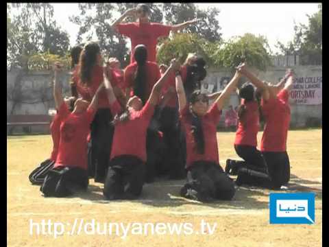 Dunya News-25-02-2012-APWA College Sports Day