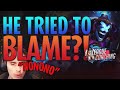 Guy blames his team after feeding, and I STOPPED HIM RIGHT THERE - Challenger LoL Coaching