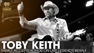 Toby Keith's Family Accepts Honor On Late Legend's Behalf | Fast Facts