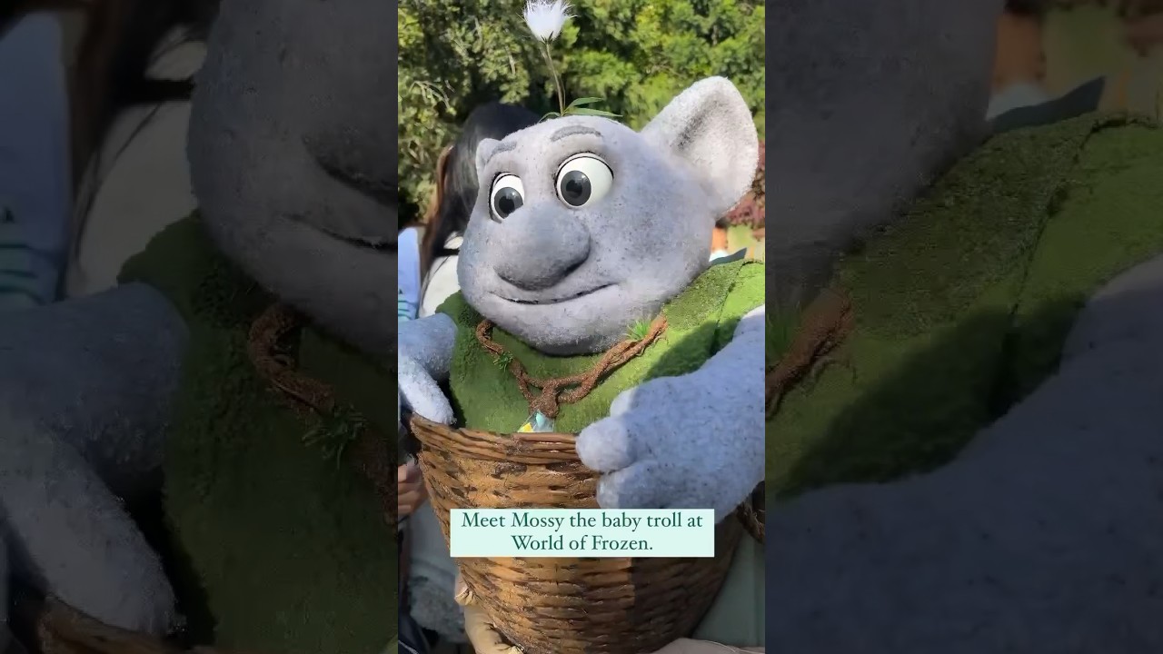 Встречайте маленького тролля Мосси в 