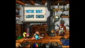 Starting a New Game - Donkey Kong Country 3: Dixie Kong