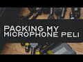 SOUND ENGINEER / Packing my Microphone case for a show