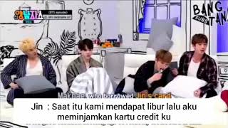 SUB INDO BTS Jin moment lucu part 1 - BTS (방탄소년단)