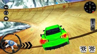 Mega Impossible Car Racing - Permainan Mobil Mobilan Balap - Android Games screenshot 1