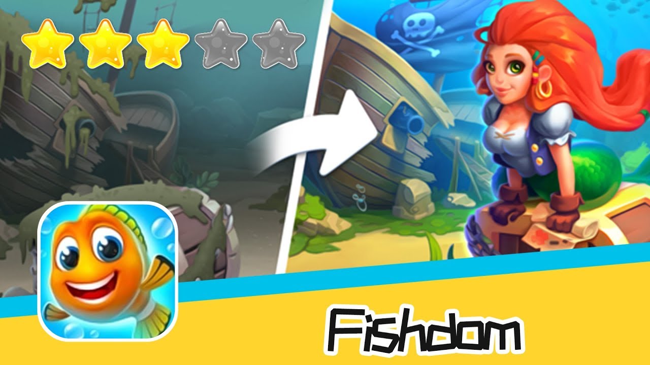Fishdom - Playrix - Day2 Walkthrough Create your dream aquarium ...