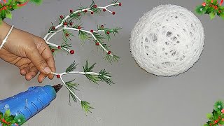 New Unique Christmas decoration idea with simple materials | DIY Christmas craft🎄60