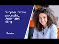 Supplier invoice processing in Business Central | Automate with Zetadocs