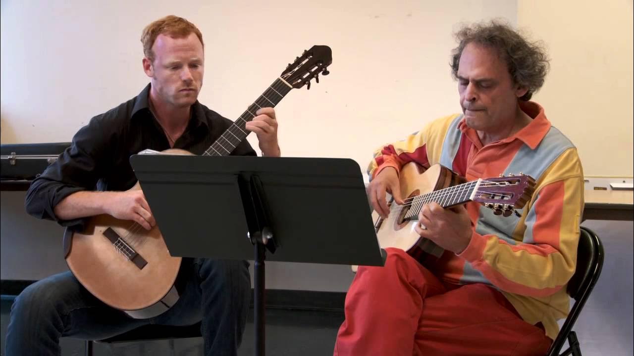 Roland Dyens and Michael Sheridan play "Tango en Skai" Roland Dyens and Michael Sheridan play "Tango en Skai"