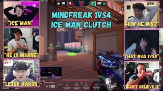 Valorant Community reacts to PRX Mindfreak 1vs4 Ice Cold Clutch by VALORAT 152,943 views 2 months ago 4 minutes, 23 seconds