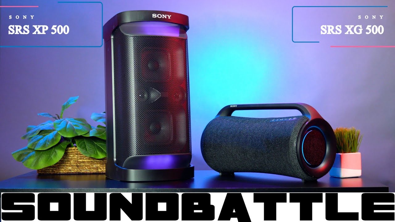 Eng Sub】SONY SRS-XG500 vs SRS-XP500 – SONY... you are insane