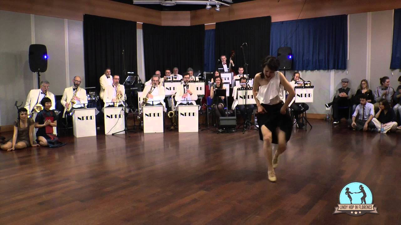 HAPPY FEET SWING 2016 - Ksenia Parkhatskaya - show with NP Big Band