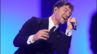 David Bisbal ensaya en Los premios platino