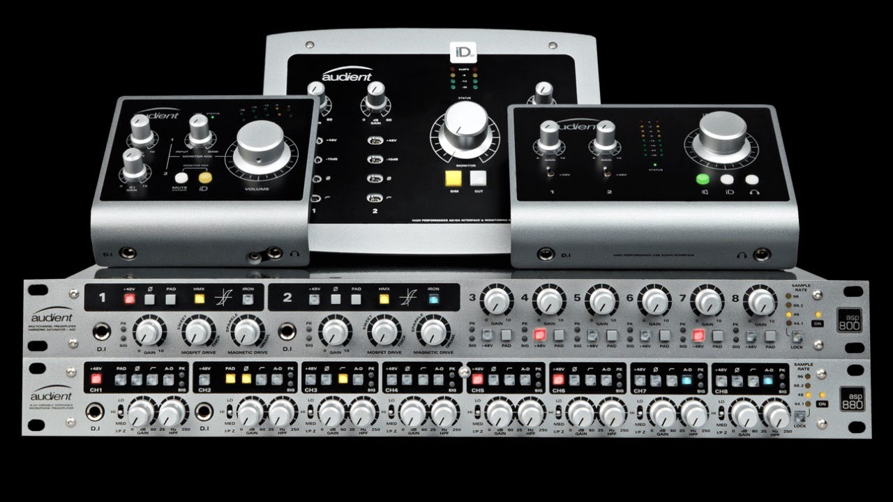 Audient, la gamme et le logiciel iD Mixer (en français) YouTube
