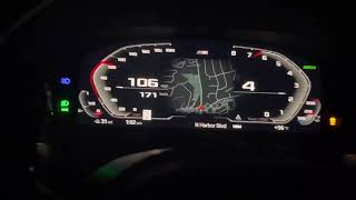 2020 BMW M340i Stage 2 with XHP Stage 3 M-mode acceleration and shifts